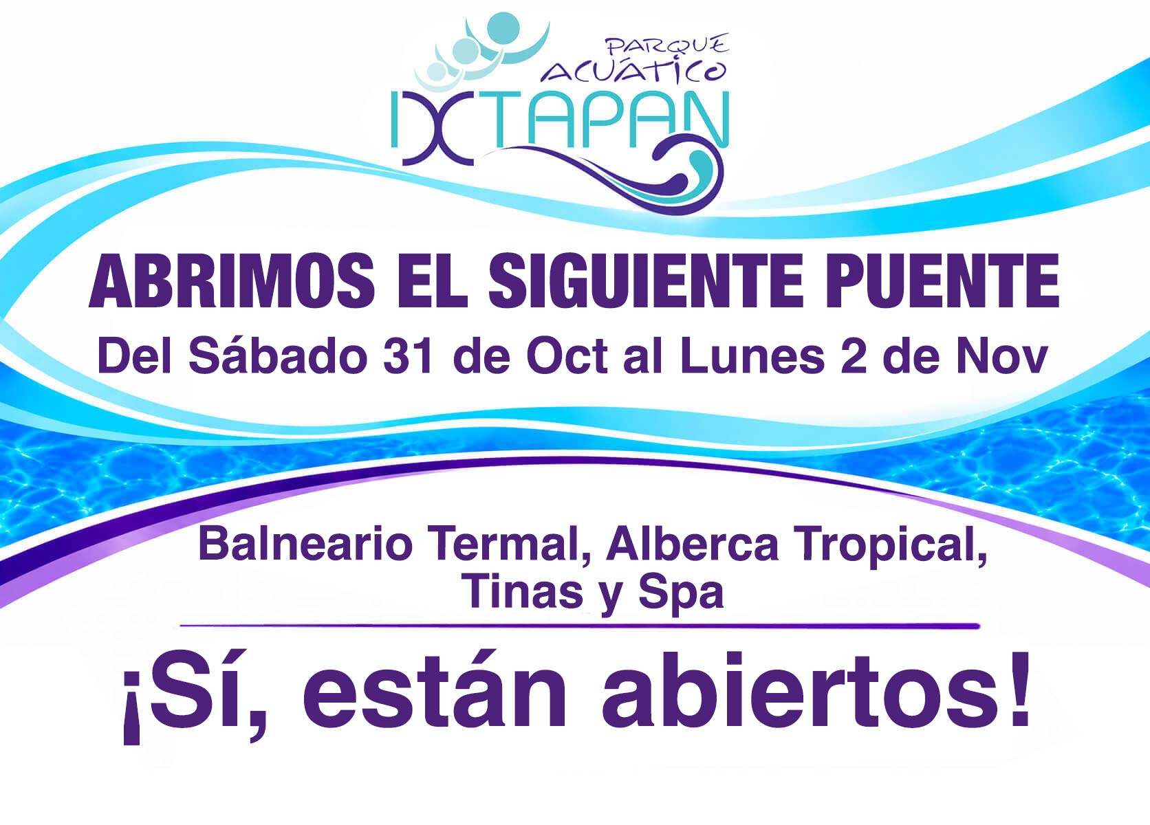 Tarifas Parque Acuático Ixtapan